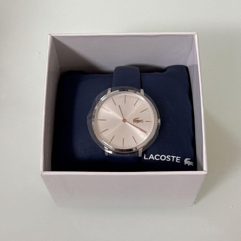 Used LACOSTE watch new, unused, with box