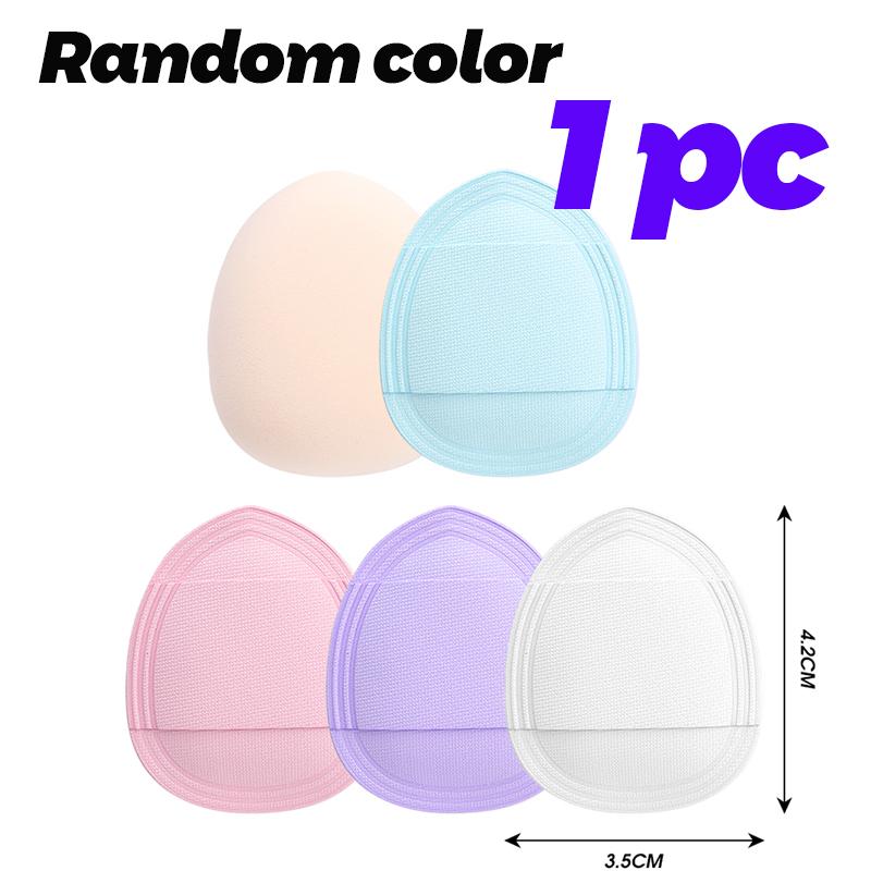 

Mini Finger Air Cushion Powder Puff Random Color Facial Detail Concealer Blusher Makeup Beauty Cosmetics Puff Wet Dry Use Tools