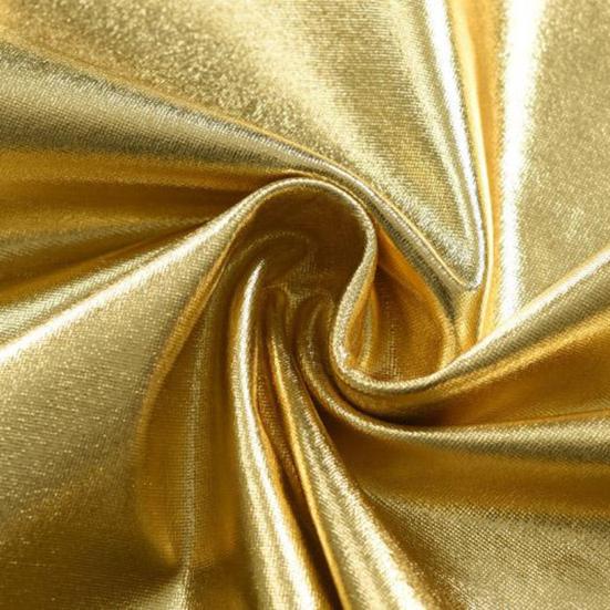 Erkek T-shirt Parlak Görünüm Düz Renk Uzun Kollu Üst V Yaka Slim Fit T-shirt Gece Kulübü Parti Performansı Kostümleri