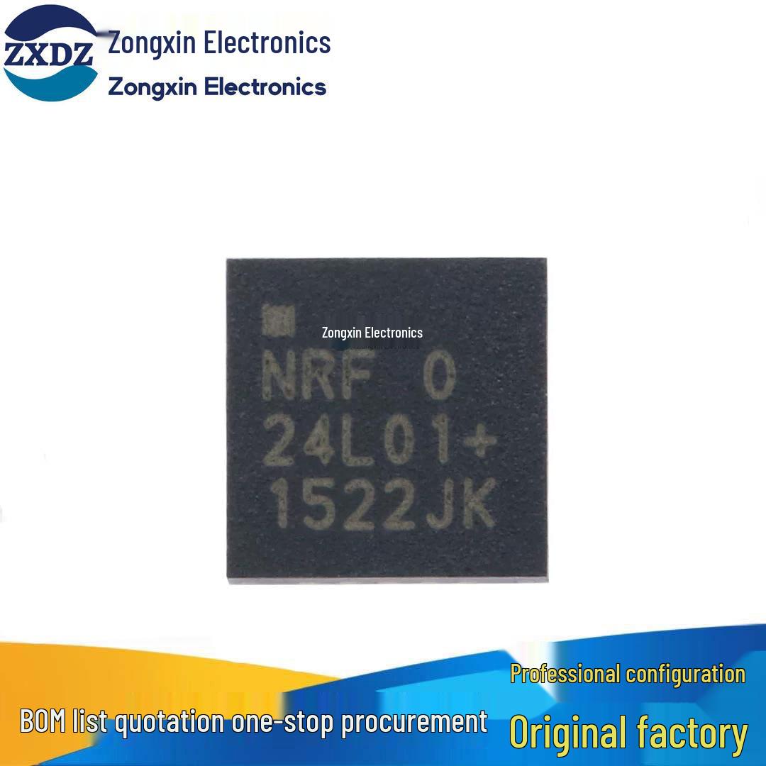 

Genuine NRF24L01P-R QFN-20 Surface Mount Wireless Transceiver Chip