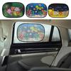 Car Window Covers Static Cling Films Stickers To Blocking UV Cartoon Glare Blocker Mesh Shield Protection Electrostatic