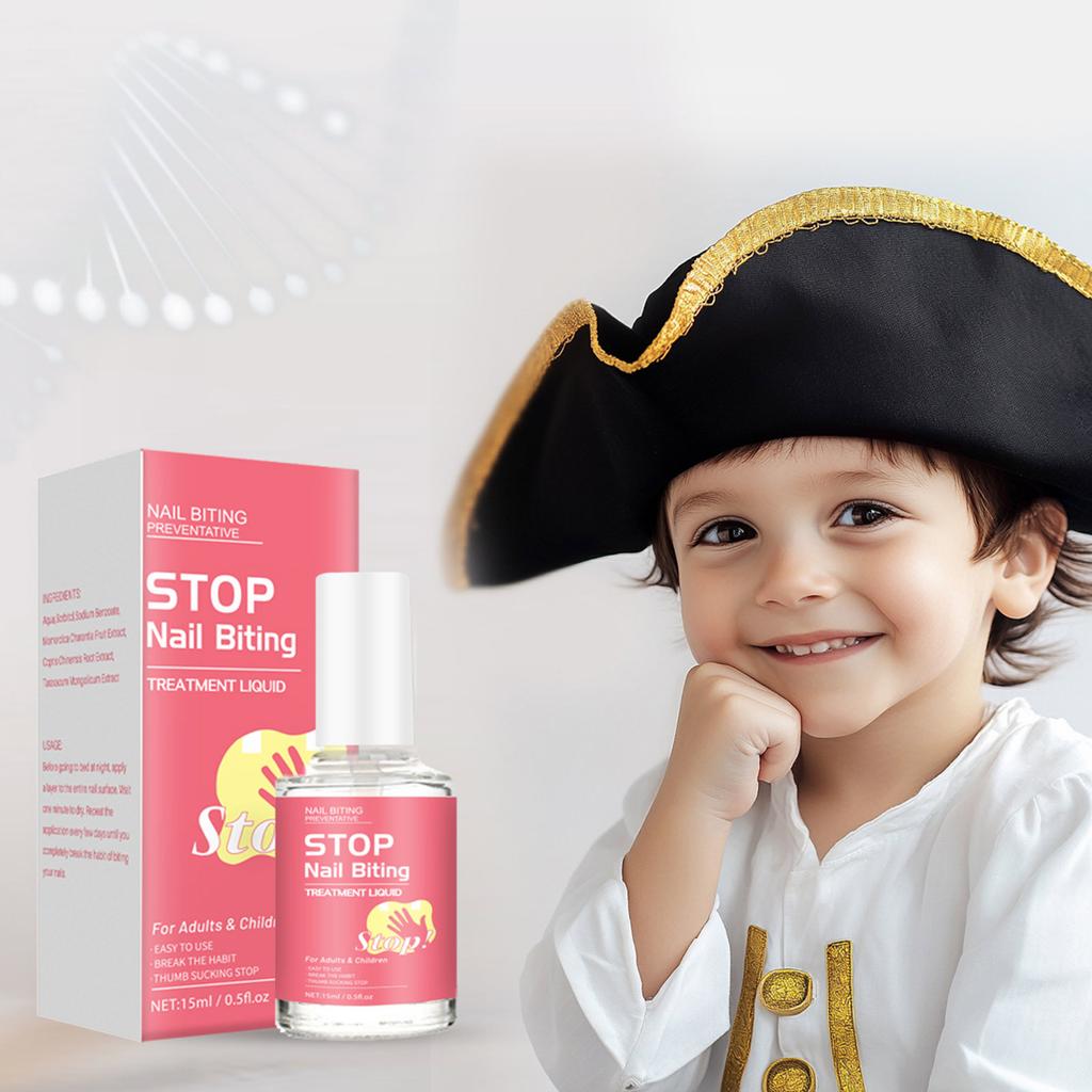 Baby Bitter Nail Lotion Protects Nails, 15ml No Side Effects,Preventing Nail Biting And Bitter Water In Infants And Young Children
