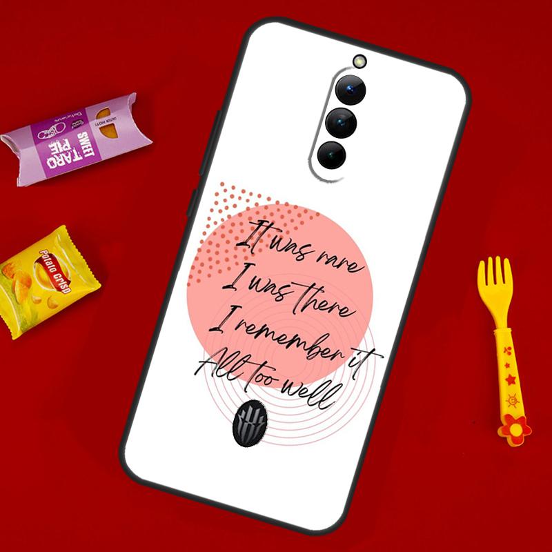 All Too Well Lyrics Phone Case For ZTE Nubia Red Magic 11 Pro Plus 10 10S 9 9S 8 8S 6S 7S 6 7 Pro 10 Air Cover