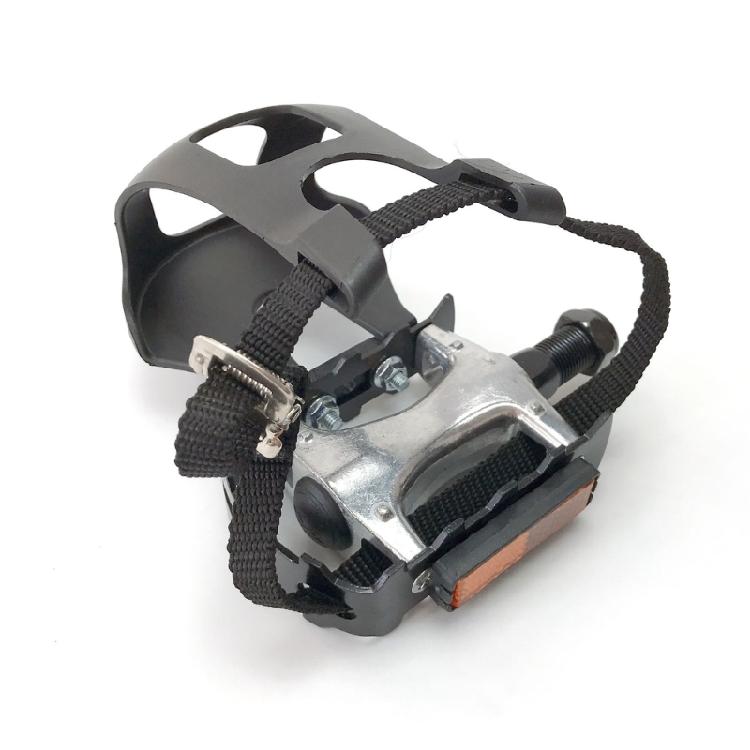 High Performances Exercise Bike Pedals 9/16inch British Standard Thread Nonslip Design Commercial Fitness Equipment