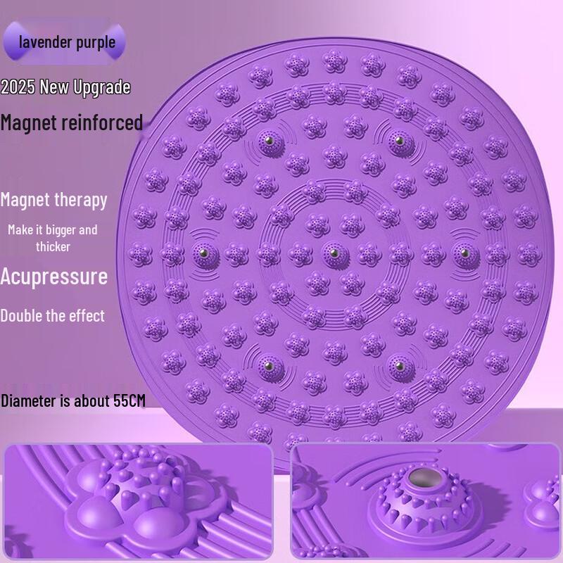 Longchan Large Round Acupressure Foot Massage Mat