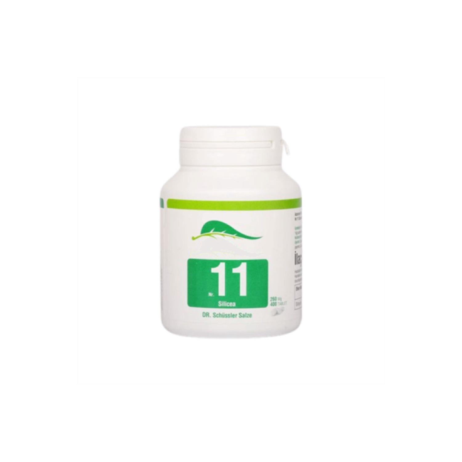 

Dr.. Salts Nr: 11 | Silicea | 400 Tablets Food Supplement