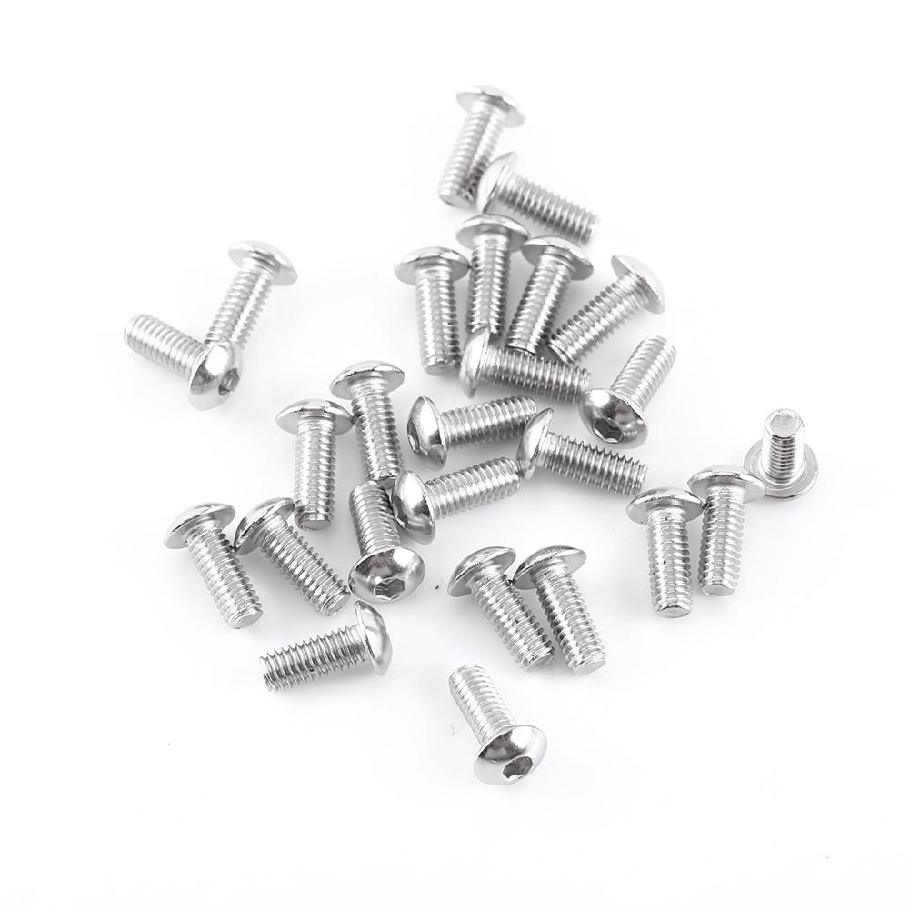 M4 A2 Stainless Steel Hex Socket Screws With Hex Nuts Assortment Fasteners( Head)