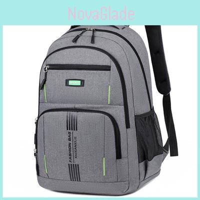 Unisex Large Capacity Oxford Backpack With Breathable Design 16in Laptop Compartment For Teens School Travel Essentials
