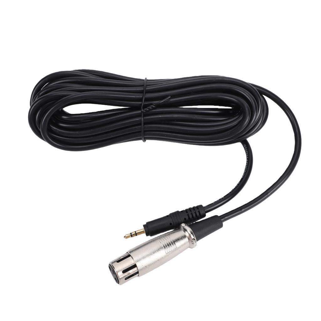 XLR to 3.5MM Cable 20 FT, OFC Microphone Adapter Cable Compatible with Condenser and Dynamic Microphones, Mixing