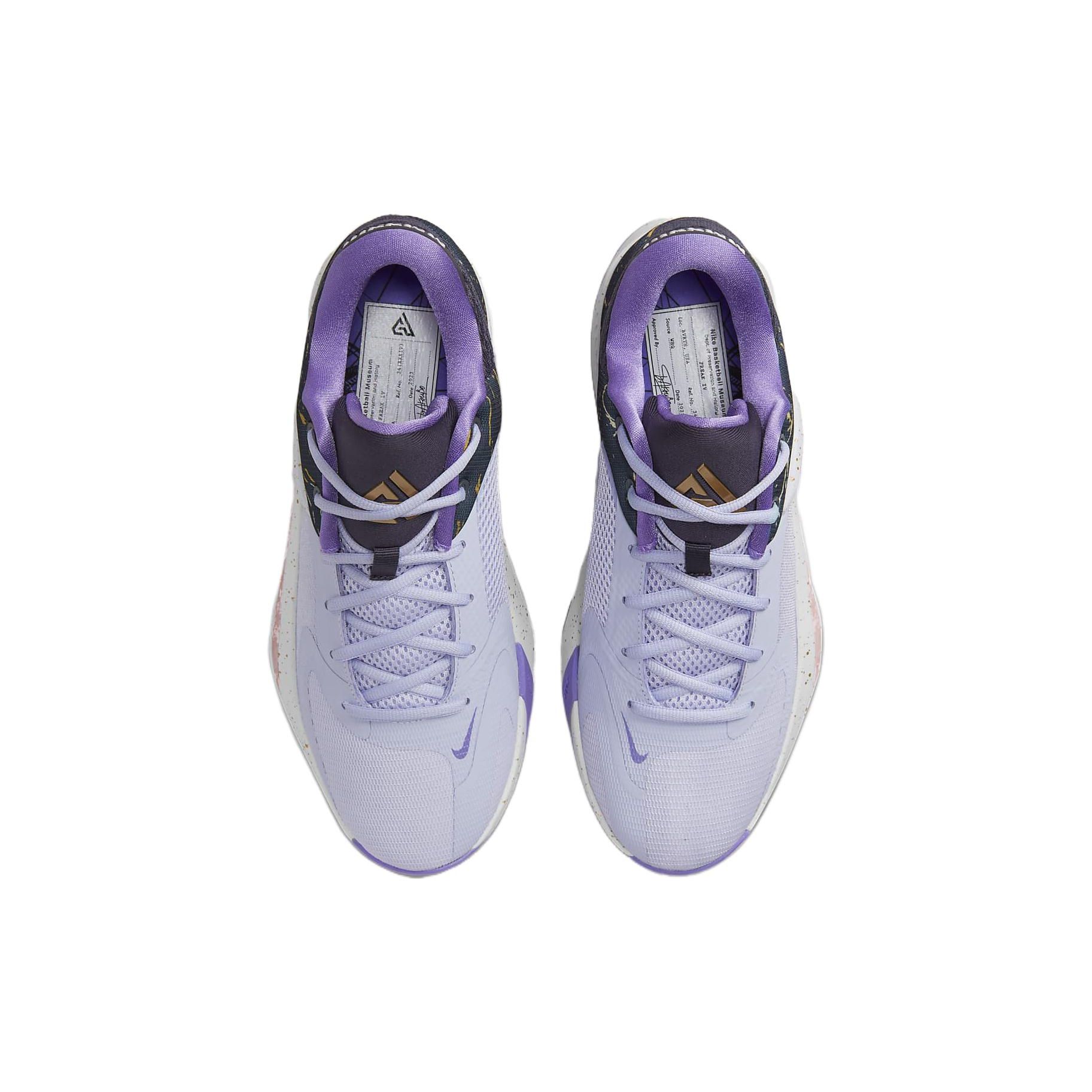 Мужские кроссовки Nike Zoom Freak 4 All-Star Purple Oxygen-Purple Space-Purple DV1178-500 — фото 4