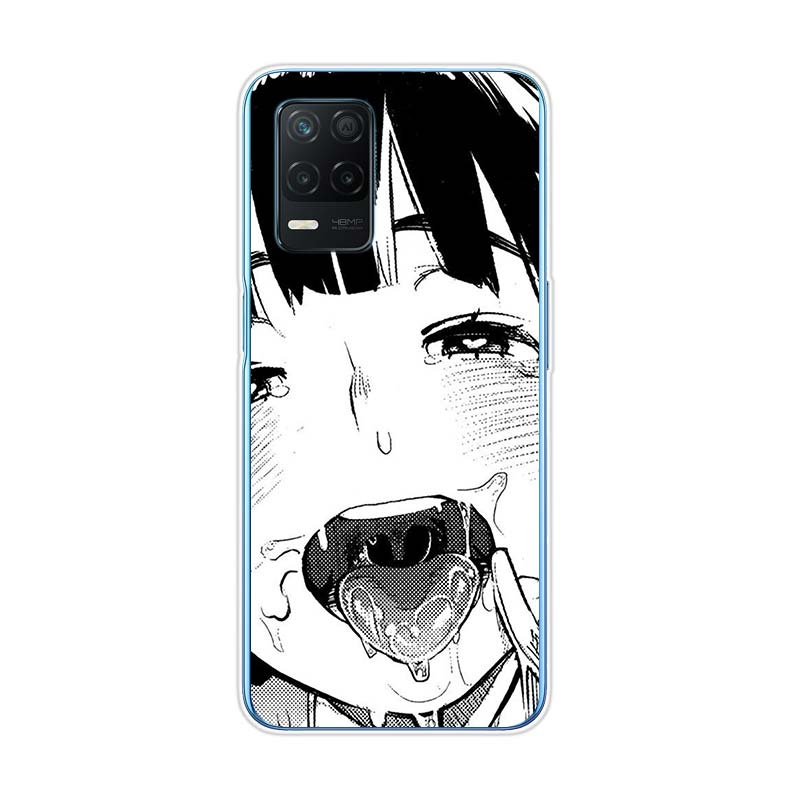 Anime Girl Japan Faces For Realme 8 8i V3 V5 GT Neo Flash Edition Explorer Master Neo2 Narzo 30 50i 50A C21Y Phone Case