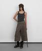 Saendeulig Cargo Bermuda Cotton Shorts_Khaki Beige