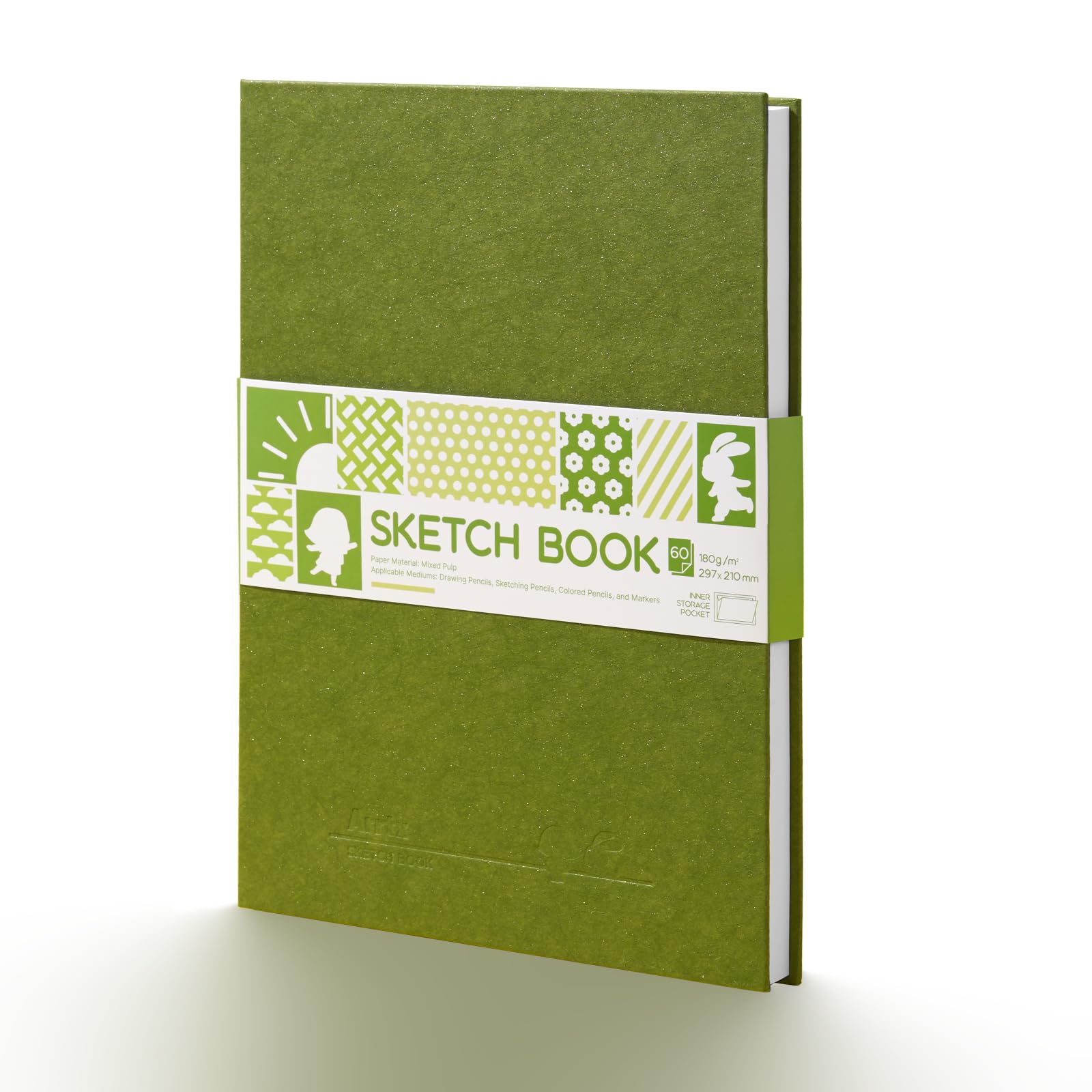 

Arrtx 180gsm Thick Drawing 60 Drawing Colored Watercolor Marker 302mm x 216mm Sketchbook, Paper, Sheets, Sketching, Illustration, Book, Scrapbooking,