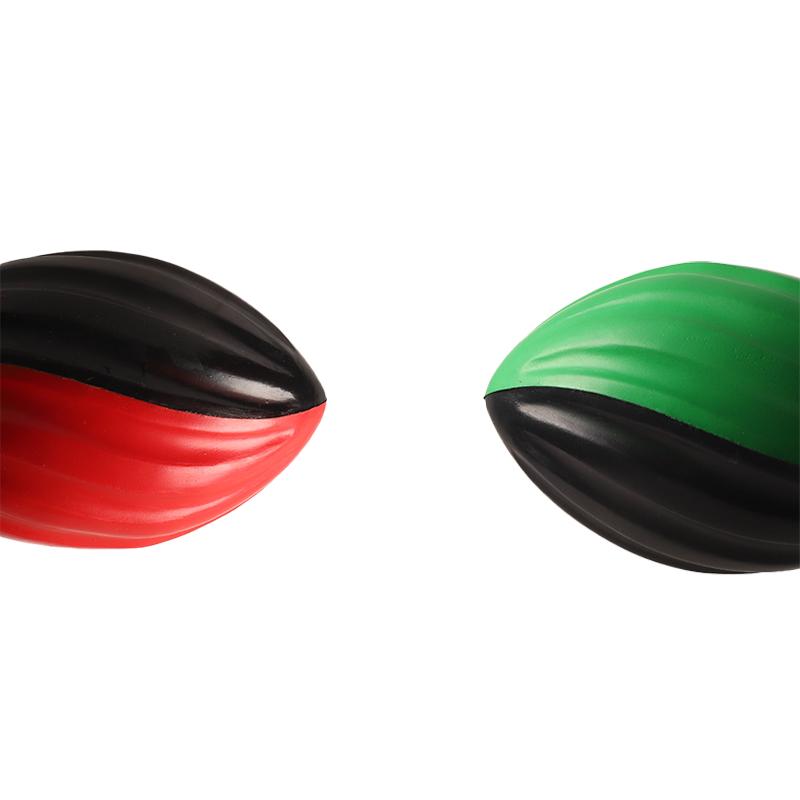 Neuer Exotischer PU Slow Rebound Turbori Rugby Schaumstoff Schwamm Solider Ball
