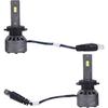 H7 LED Headlight Bulbs 8000lm/Set Brightness 6000K White H76000K
