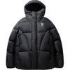 Basketball Series Kyrie Irving Series Comfortable Casual Simple Hooded Loose Warm Down Jacket Unisex Outerwear Basic-Black 172441906N-4