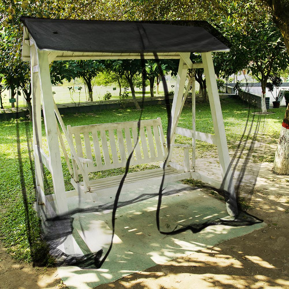 Rocking Chair Mesh Cover Waterproof Patio Swing Mosquito Netting Zipper Closure Swing Chair Mesh Net for Swing Chair
