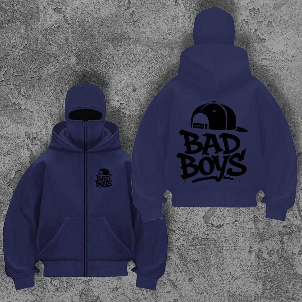 Amerikanischer High Street Hoodie mit Aufdruck, lockerer Passform und Nischen-Doppellagen-Hoodie für Paare, Trendiges Oberteil für Herren