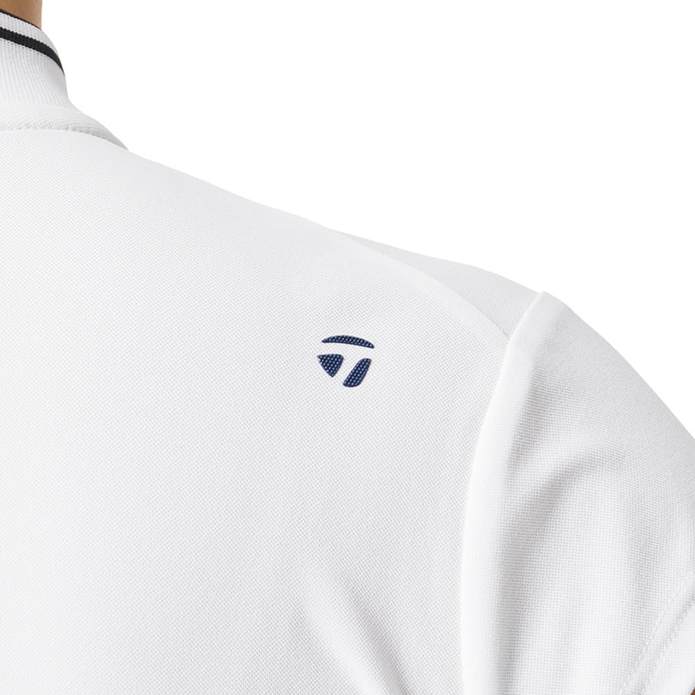 TaylorMade TM Basic C/S Mock, White, Size L, Women's, 2025SS UN672