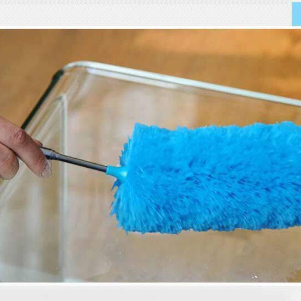 Retractable Microfiber Duster Household Desktop Cleaning Feather Duster