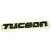 Rlapg3 Metal Chrome Black Logo Tucson Emblem Letters Nameplate Decal Car Trunk Badge for Hyundai Tucson Sticker Accessories