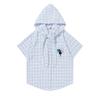 American Vintage Fun Cat Hooded Shirt Loose Fit Casual Top Men Women