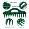 Hand Press Garden Seeder Tool 12 Cavity Fast Planting Dibber for Vegetables Flowers Efficient Soil Loosening Planter Aid Seeder