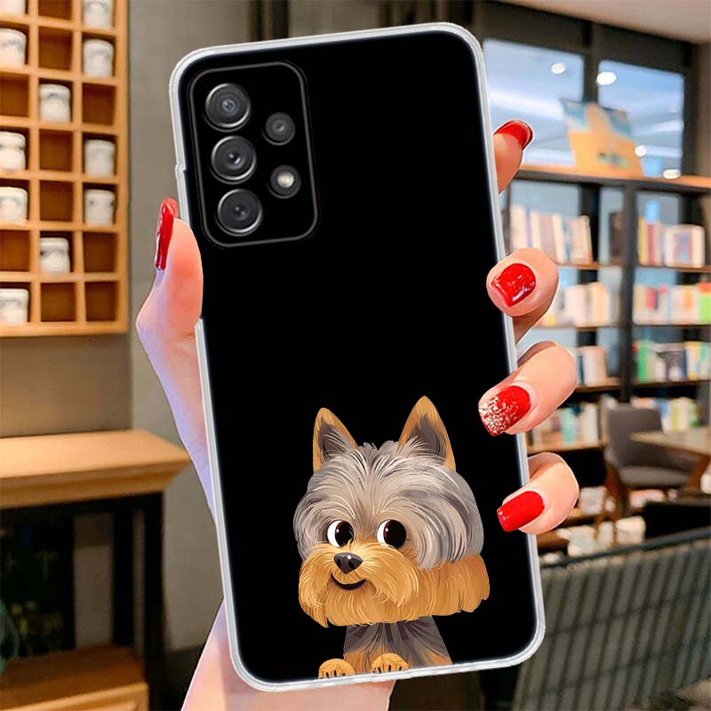Mops Französische Bulldogge Handyhülle für Samsung Galaxy A17 A16 A15 A14 A13 A57 A56 A55 A54 A53 A37 A36 A35 A34 A33 A26 A25 A24 A23