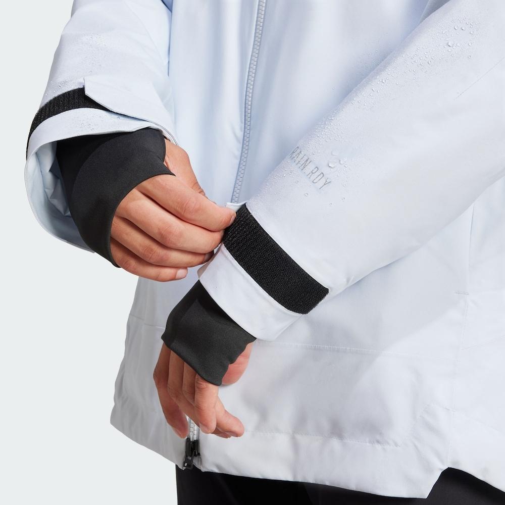 Adidas Xperior Series Waterproof Windproof Durable Warm Long Sleeve Ski Jacket Unisex Jacket Light-Blue JI8337