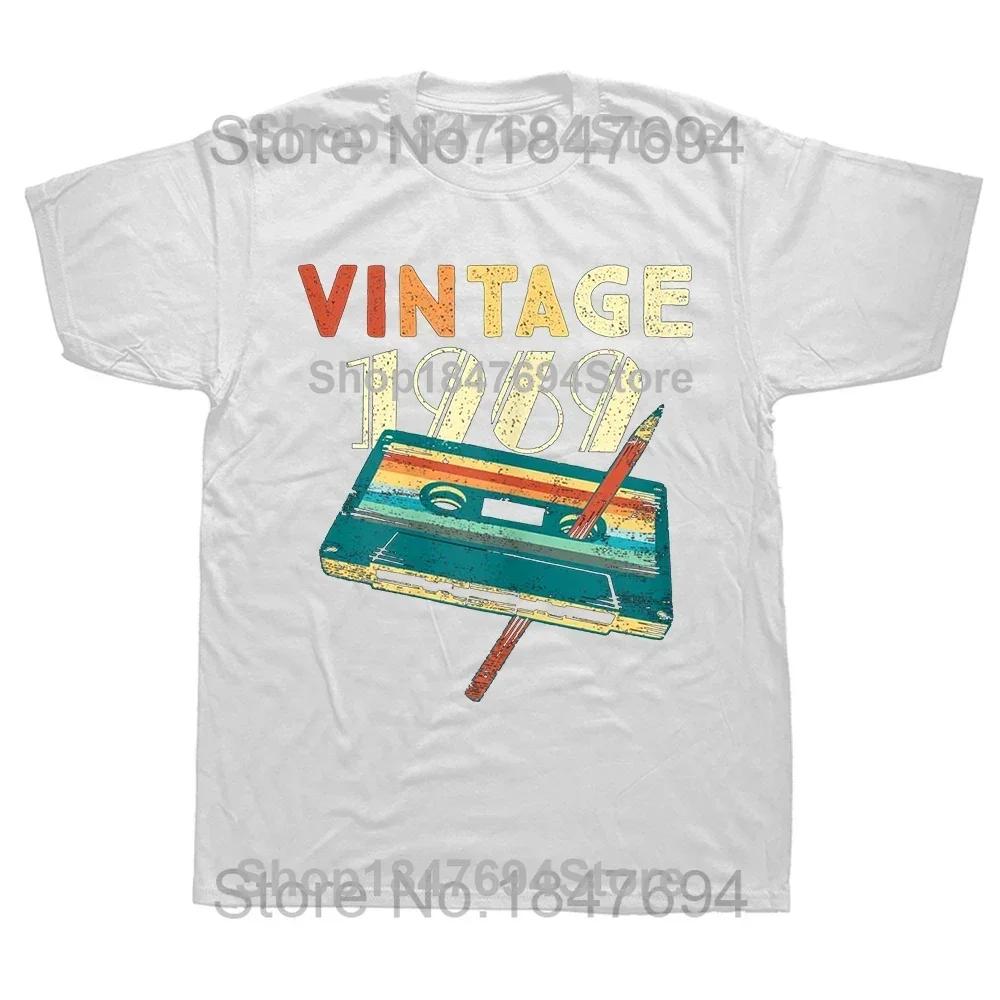 Funny Summer Style Limited Edition 1969 T Shirts Men Funny Birthday Short Sleeve O Neck Cotton Man Made In 1969 Tshirt Tops