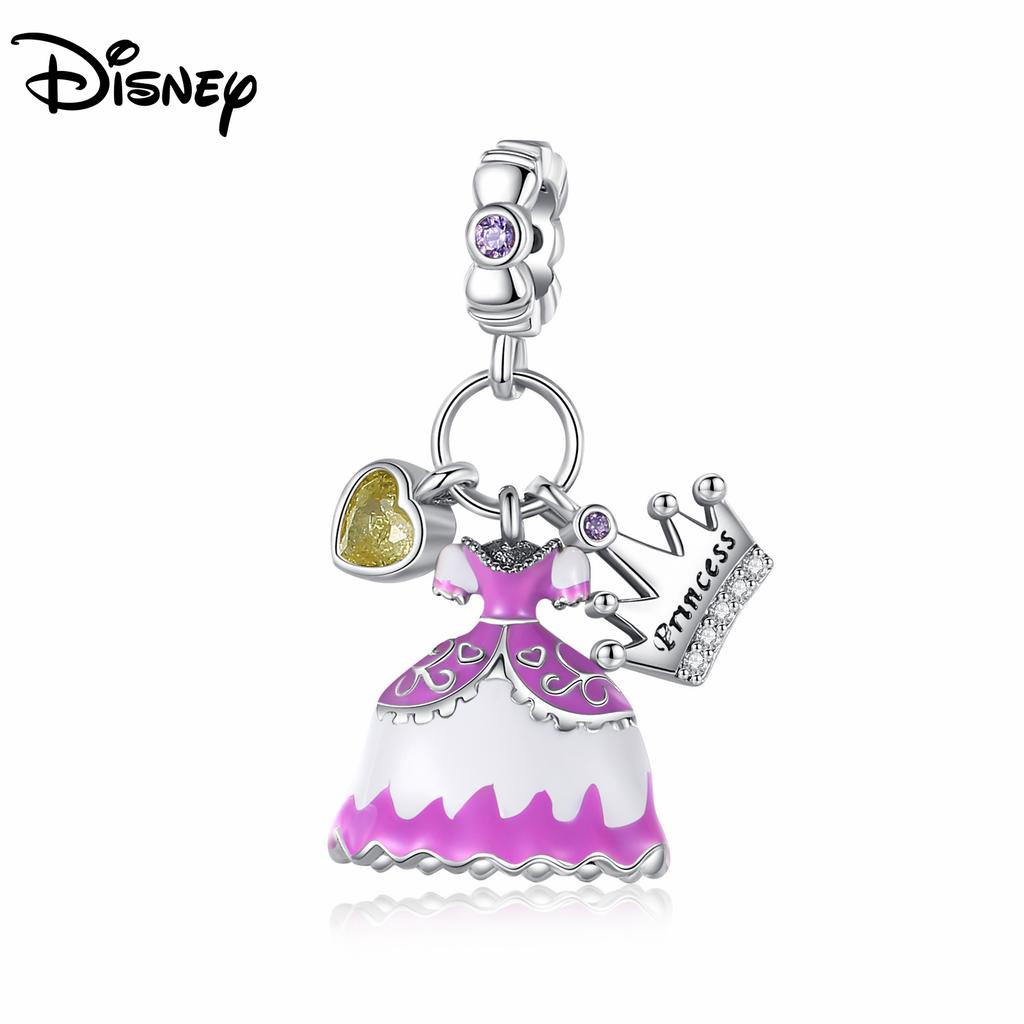 925 Silver New Pendant Stitch Charms Beads Fit 3mm Bracelet Necklace Women DIY Fine Festival Jewelry Gift