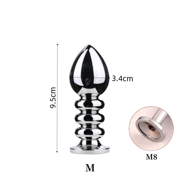BDSM Faux Fox Tail Anal Plug with Removable Smooth Butt Plug for Men Women Role-playing Adult Games Sex Toys
