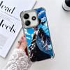 Bleach Aizen Sousuke Plating Phone Case For Xiaomi Redmi Note 14 15 Pro Plus 13 12 11 11S 11T 10 9S 9 5G Anti-Fall Airabag Cover