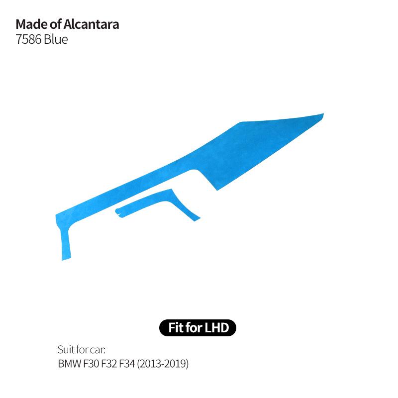 Top Suede For BMW F30 F32 F34 (2013-) Center Console Dashboard trument Panel Trim Sticker Car Interior Tuning Accessories