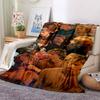 Coperta 3D Rudy Pankow Star JJ Maybank, Morbida Coperta Plaid per Casa Camera da Letto Letto Divano Picnic Viaggio Ufficio Coperta Regalo Bambini