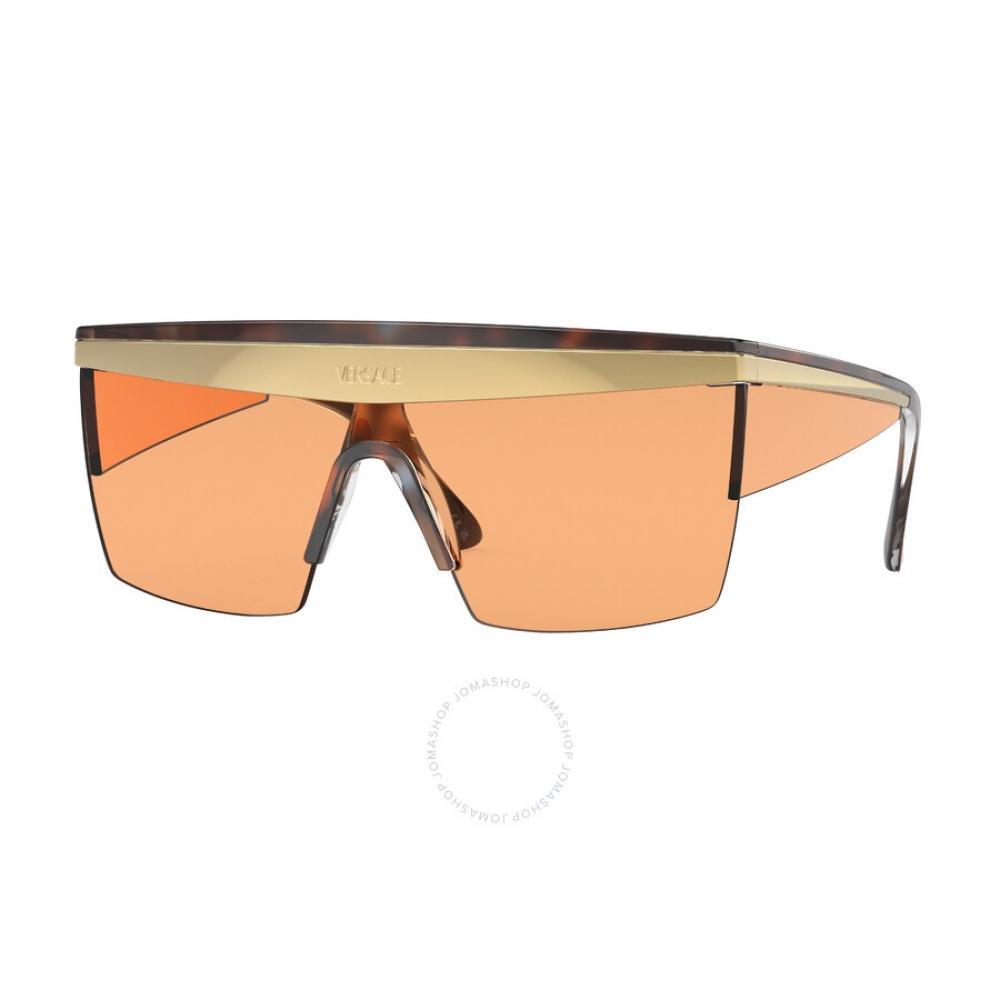 

Versace Мужские солнцезащитные очки Orange Shield VE2254 100274 44