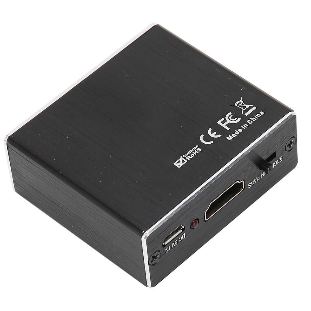 Audio Extractor with DTS Optical 4K SPDIF RCA HDMICompatile Audio Extractor Splitter