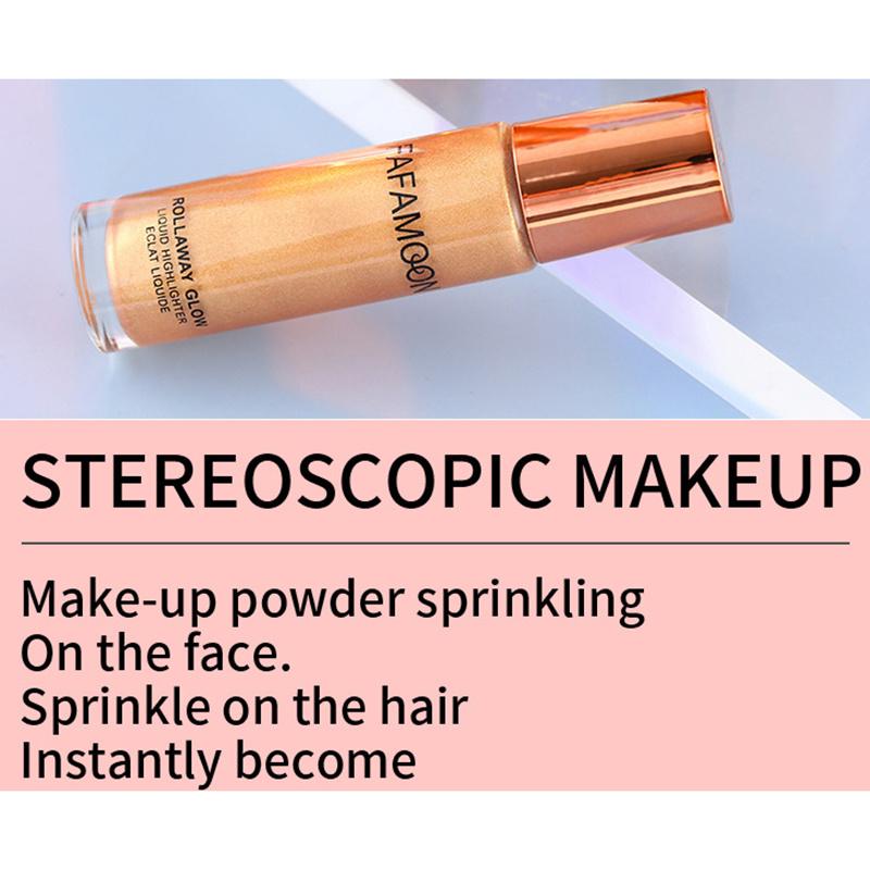 Highlighter Face Brightening Body Oil Full Body Brightening Beach Sexy Brightening Cream