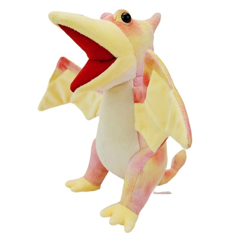 25cm Simulation Dinosaur Plush Toy Lifelike Triceratops Ankylosaur Stegosaur T-rex Pterosaur Dragon Doll Cartoon Soft Kids Gift