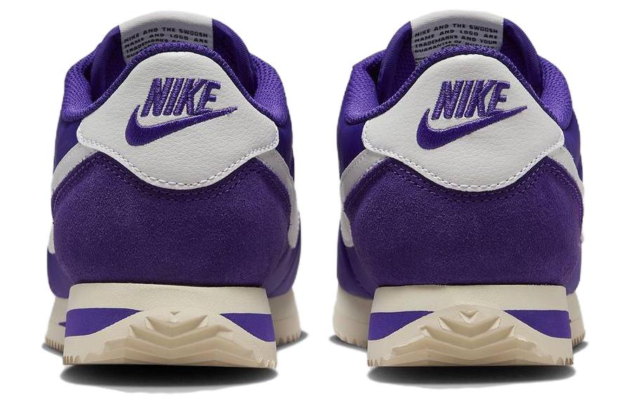 Nike Cortez Textil Campo Morado Alabastro Naranja Seguridad Blanco Cumbre Mujer DZ2795-500
