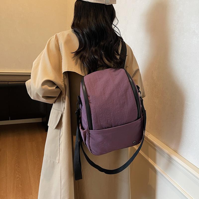 New Backpack Versatile Large-capacity Travel Bag Lightweight Waterproof Nylon Bag Casual Backpack Tide