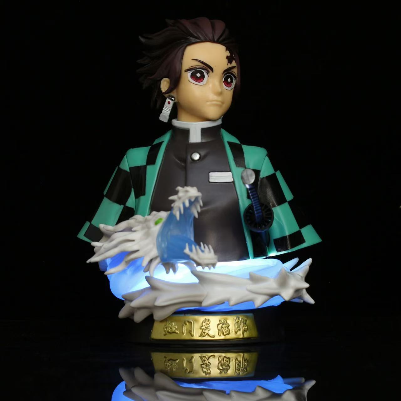 

Anime Demon Slayer 15cm Kamado Tanjirou Bust Cartoon Toy Doll Desk Decoration Children Birthday Gift