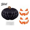 Indoor Hanging Props Halloween Honeycomb Ornament Pumpkin Spider Paper Party Atmosphere Supplies Decoration for Home Office Classroom Holiday