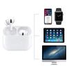 Etui ładujące bezprzewodowe do słuchawek AirPods 450 mAh z przyciskiem parowania i synchronizacji zgodnym z technologią Bluetooth dla AirPods Pro 2