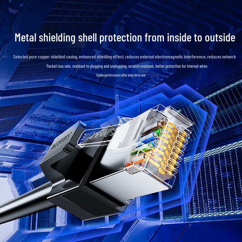 SAMZHE CAT6 Gigabit Shielded Ethernet Cable