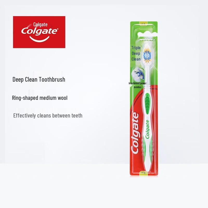 Colgate Triple Clean Medium Bristle Toothbrush