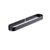 LISM Bohrerfreie Schwarze 30cm Einzel-Handtuchstange