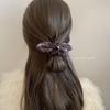 Dongdaemun Plaid Leopard Print Bow Hair Tie - Versatile Autumn/Winter Accessory