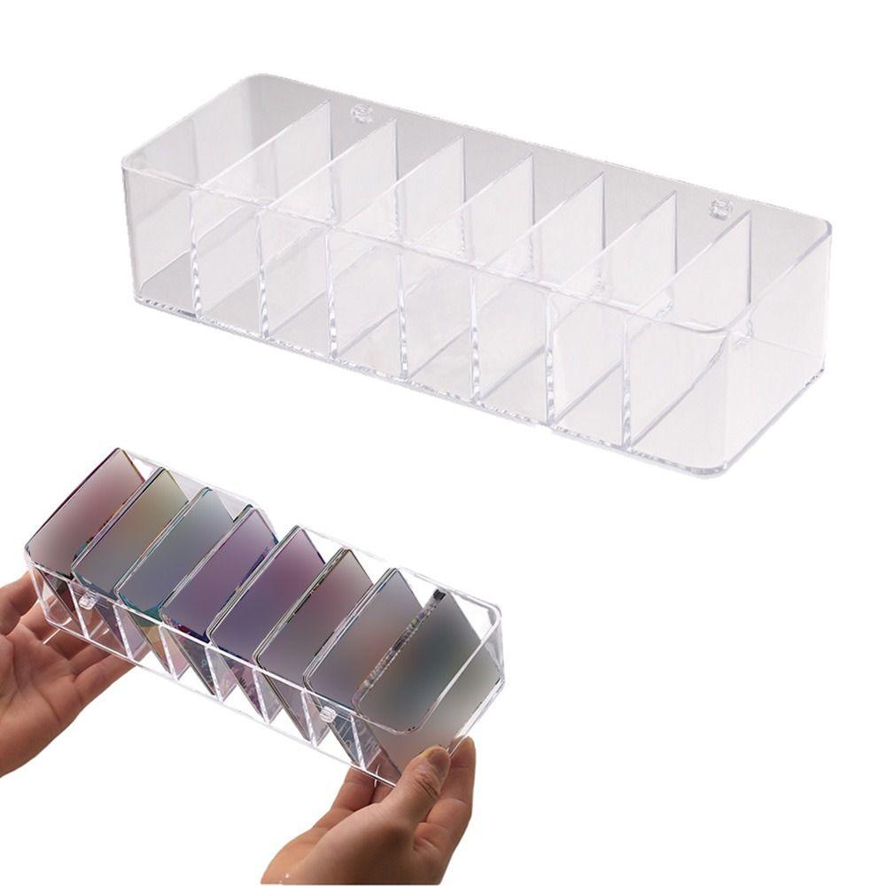 High Capacity Card Storage Box Dividers Idol Photo Container Photo Card Organizer  Photocard