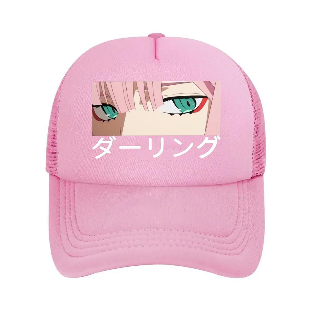 Darling In The Franxx Eyes Art Mesh Baseball Cap Casual Hat Outdoor  For Womens Unisex FeUnisex